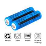 4 PCS 18650 Rechargeable Batteries + 2PCS DoubleCharger Set For FlashlightsHeadlamp (US Logistics only For USPS. TK/TMEU only For self-pickup, products W/ battery self-pickup For USPS, must provide hazardous goods shipping lable) - Image 6