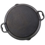 17inch Pre-Seasoned Cast Iron Skillet, Cast Iron Pan,Dual Assist Handles,Use for Grill, Stovetop, Induction, Oven Safe Cookwa - Image 4