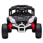White 12V Electric Kids UTV Ride On Truck: Battery Powered with Rear Suspension, Parental Remote for Toddlers 3-5Y - Image 2