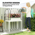 Garden Bed with Mini Greenhouse - Image 8
