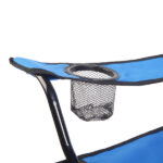 Same Code 57651919 Portable Outdoor 2-Seat Folding Chair with Removable Sun Umbrella Blue - Image 22