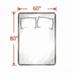 12" Pressure Relief Memory Foam Mattress – Graphene Gel Cooling Copper, Easy Setup Bed in a Box Only mattress - Image 3