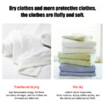 [Same code: 42752732] Do not sell on Amazon GYM25-78 Compact Portable Household clothes Dryer 1.6cuft with Stainless Steel Drum Black and White 120V MECHANICAL Control ETL Certification - Image 31