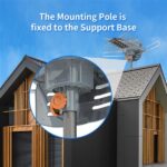 TA-102Y 360-Degree Rotation UV Dual Bands 28-36dB Outdoor Antenna Dovetail Guide without Stand - Image 20
