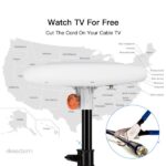 Amazon and Walmart face infringement risks Leadzm TA-A1 150 Miles TV Antenna Outdoor Omni-directional 360 Degree Reception - Image 4