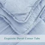 3 Piece Pre Washed Down Alternative Comforter Set with 2 Shams(TEMU&TK ) - Image 6