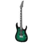 170 Model 39in Electric Guitar HSH Pickups Black complete starter kit suit for Hard Rock Tiger-striped Green - Image 4