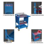 Tool Cart 40 Taper Tool Holder CNC Tool Cart CAT40 tool trolley BT40 Service Carts CNC machine tool service cart (CAT40 35 Capacity) - Image 5