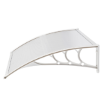 Same Code 49094033 HT-100 x 80 Household Application Door & Window Rain Cover Eaves Transparent Board & White Holder - Image 10