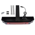 Hitch Step with Light 108 LED Brake Lighting (6 Modes) 700lbs Max Load Steel Bar - Image 3