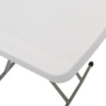 Replace 59374361 76*50*70.5cm Liftable Garden Plastic Table White - Image 45