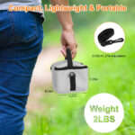12000W Portable Camping Stove With Cassette Adapter Windproof Outdoor Backpacking Burner with Carrying Case Igniter for Outdoor Hiking Camping Picnic Backpacking - Image 6