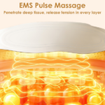 Portable EMS Back Heating Pad Massager, 19 Intensity Levels, 3 Heating Modes (104-122℉), Wireless Rechargeable, Universal Fit Waist Belt, Ideal Gift for Women Men for Pain Relief & Relaxation - Image 9
