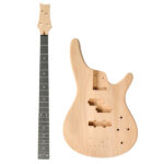 DIY 4 String IB Style Electric Bass Guitar Kits with Mahogany Body, Maple Neck and Accessories - Image 11
