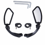 1 Pair Adjustable Bike Mirror HD Wide Angle Handlebar Mount Rear Bicycle View Mirrors (US Logistics only For USPS.TK/TMEU only For self-pickup) - Image 4