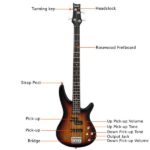 [Do Not Sell on Amazon] GIB Electric Bass Guitar Full Size 4 String Sunset Color - Image 17