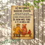 CIFbuy Retro Czech Slogan Metal Wall Art, Vintage Iron" Tin Sign, Heartwarming Lifetime Quote, 2D Flat Nostalgic Decor, Lifetime Quote, 2D Flat Nostalgic Decor, 7.87x11.81in Vintage IrikTok, Vintage IrikTok, t Self-pickup Logiopics - Image 8