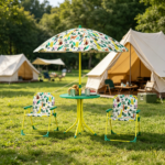 Outdoor Table with Foldable Chairs - Image 7