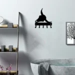 CIFbuy™ Modern Black Metal Wall Hook Industrial Farmhouse Coat Rack Minimalist Art (TikTok, temu pick-up service) - Image 2