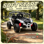 White 12V Electric Kids UTV Ride On Truck: Battery Powered with Rear Suspension, Parental Remote for Toddlers 3-5Y - Image 7