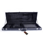 Replace 47163782 ST High Grade Electric Guitar Square Hard Case Microgroove Flat Black