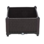 2Pcs Free Splicing Injection Planting Box Brown - Image 25