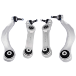 4x Front Left & Right Lower Control Arms Kit Replacement for BMW 528i 535d 535i 550i 640i 650i/ 650i Gran Coupe