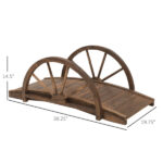 Wooden Garden Bridge Arc Footbridge ( Amazon Shipping) Prohibited by WalMart - Image 2