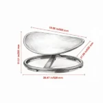 220 LBS Kids Swivel Chair, Sensory Spinning Chair with Non-Slip Metal Base for Balance & Focus Training - Image 3