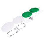 Diaphragm pump Gasket Kit 637309-TT Replacement for Ingersoll Rand ARO:PD20 E20A-FSS-STT-B00 - Image 3