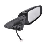 Front Right Driver Side Door Mirror Fits for Kia Sorento Sport Utility 2011-2015 Power Adjust Manual Folding 87620-1U050 - Image 2