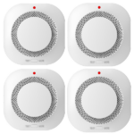 4 Pack Smoke Alarm Fire Protection Home Security System Smoke Alarm (US Logistics only For USPS.TK/TMEU only For self-pickup) Platform policies vary; relevant qualifications are attached via link, please do not list products without required qualifications