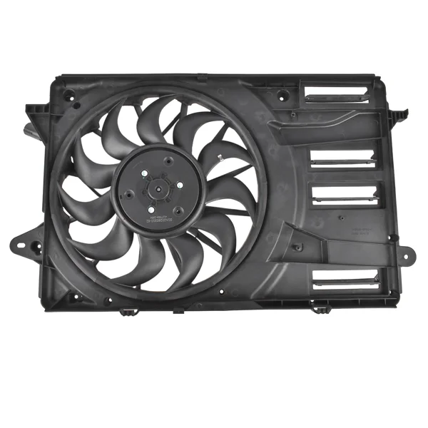 Radiator Fan Assembly with Brushless Motor Fits for Chevrolet Malibu Sedan 1.5L l4 2021-2022 Black 1Pc