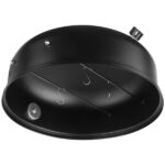 80*41*48cm Iron Spray Smoker Carbon Grill Black - Image 12