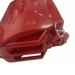 20L US Standard Cold-rolled Plate Petrol Diesel Can Gasoline Bucket with Oil Pipe Red 2 Pairs of Gloves - Image 18
