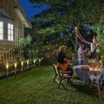 24pcs 5W High Brightness Solar Power LED Lawn Lamps with Lampshades Warm White - Image 14