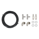 Pair 2600lbs Air Springs Suspension Bags Single Port 1/2"npt w/ Air Line FIT For Ford F150 F250 F350 F450 w/ T Fittings - Image 2