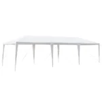Same Code 71362222 3*9m Non-Cloth PE Cloth Plastic Sprayed Iron Pipe Outdoor Party Tent White