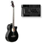 [Do Not Sell on Amazon] GMB101 4 string Electric Acoustic Bass Guitar w/ 4-Band Equalizer EQ-7545R Black - Image 20