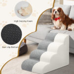 4 Step Pet Stairs for Cat Dog - Image 8