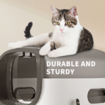 E Classic Grey Cat litter Box - Simple and Practical, Large Space, High Cost Effective Choice - Image 6