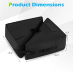 2-Pack 90lbs Patio Umbrella Base Sandbags 900D Oxford Weatherproof Weight Bags for Offset Cantilever Umbrella - Image 3