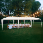 Same Code 90237167 3*9m Non-Cloth PE Cloth Plastic Sprayed Iron Pipe Outdoor Party Tent White - Image 7
