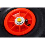 Heavy Duty Panel Dolly Slab Dolly with Handle & 2 10" Peneumatic Tires Wheels 600LBS Load Capacity for Drywall Sheet Heavy Appliance & Material Handling All Terrain Moving Cart Panel Dolly - Yellow - Image 15