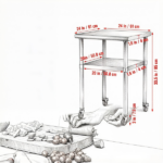 Metal Work Table ﻿ - Image 3