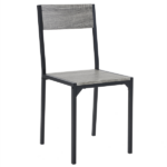 Same Code 99109540 Dining Table Set for 4, Kitchen Table with 2 Chairs and a Bench, 4 Piece Kitchen Table Set for Small Space, Home Kitchen Bar Pub Apartment, Gray - Image 9