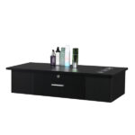 Classic Salon Wall Mount Styling Station Beauty Salon Spa Locking Cabinet Black - Image 17