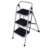 Concise 3 Layers Carbon Steel & PP Storage Rack Black - Image 14