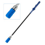 Portable Fiberglass Golf Swing Stick, Improve Grip & Shot Accuracy Golf Warm-Up Tool for Beginners & Pros-Blue - Image 4