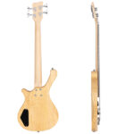 Do Not Sell on Amazon GW101 36in Small Scale Electric Bass Guitar Suit With Mahogany Body SS Pickups, Guitar Bag, Strap, Cable Burlywood - Image 14